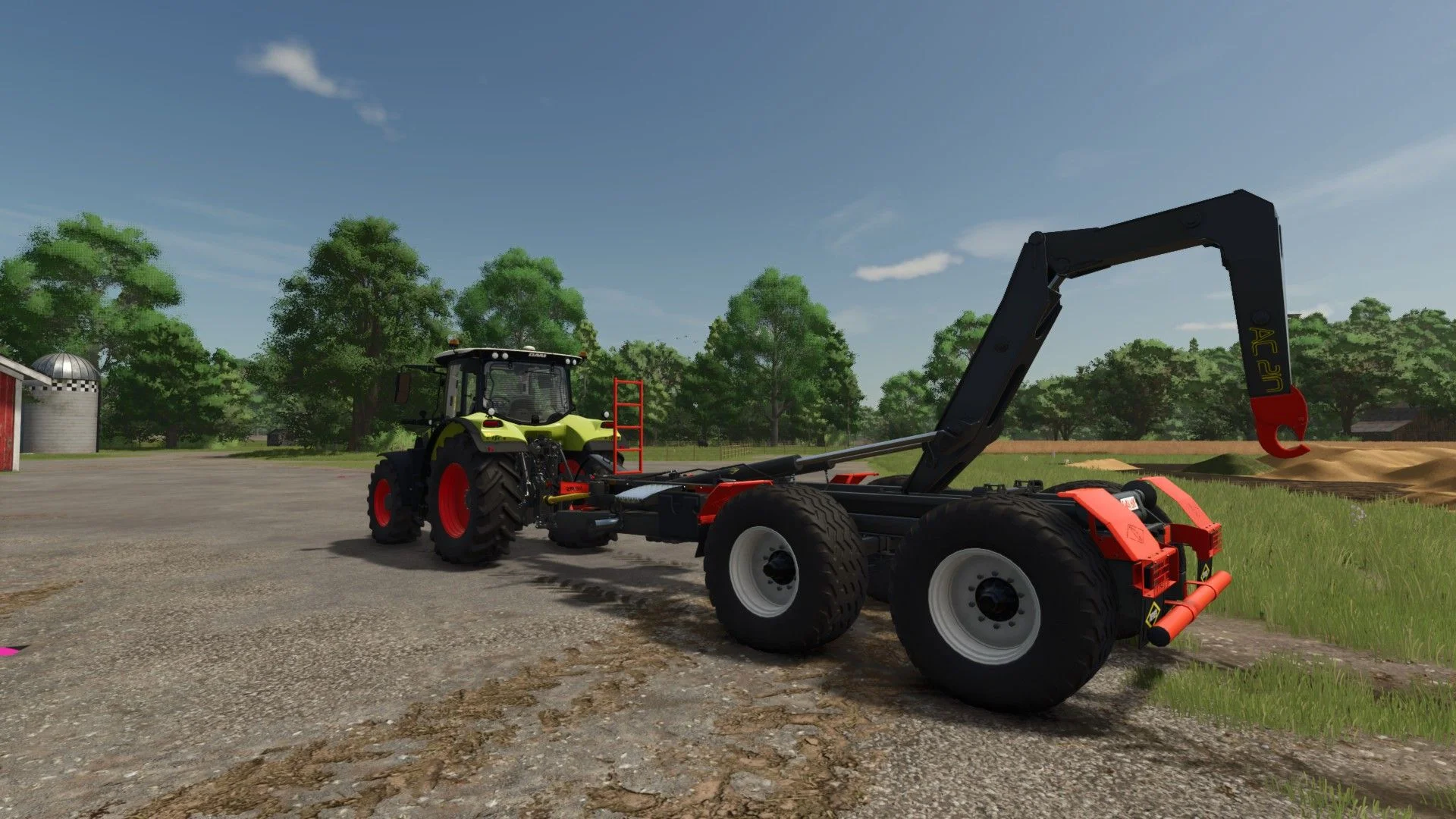 FS25 Deves AC210 V1.0 Trailers Mod FS25 Mod Free Download