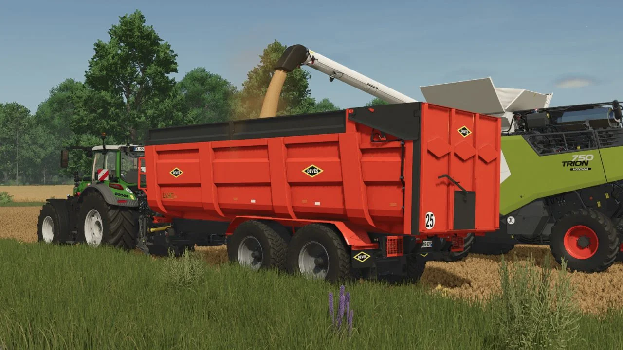 FS25 Deves GV210 V1.0 Trailers Mod FS25 Mod Free Download