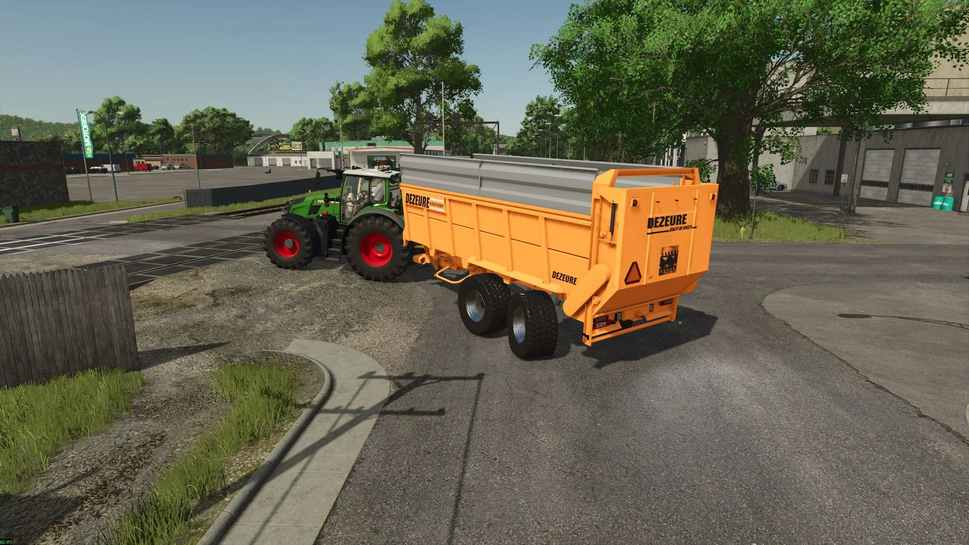FS25 Dezeure silage trailer V1.0 Trailers Mod FS25 Mod Free Download