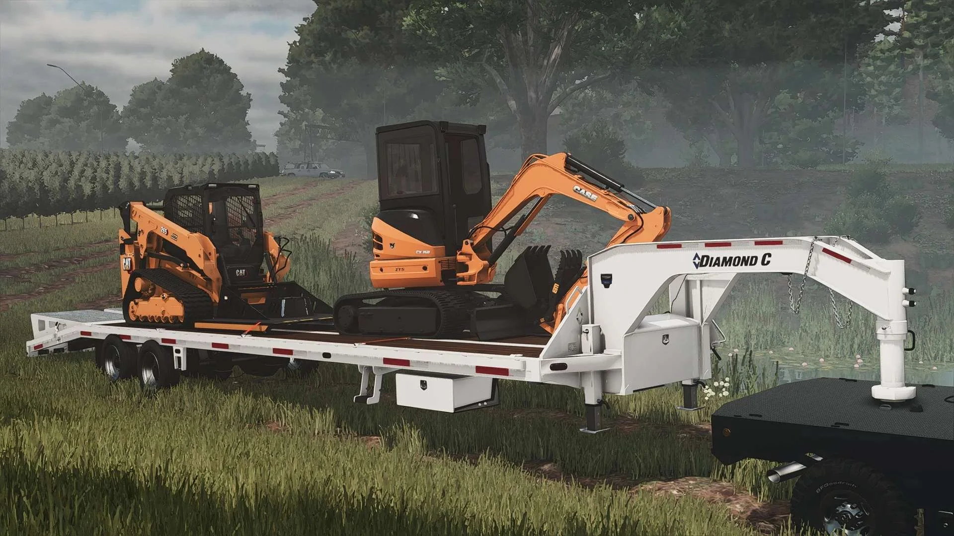 FS25 Diamond C FMAX210 40′ Gooseneck Trailer v1.0.0.2 Trailers Mod FS25 Mod Free Download