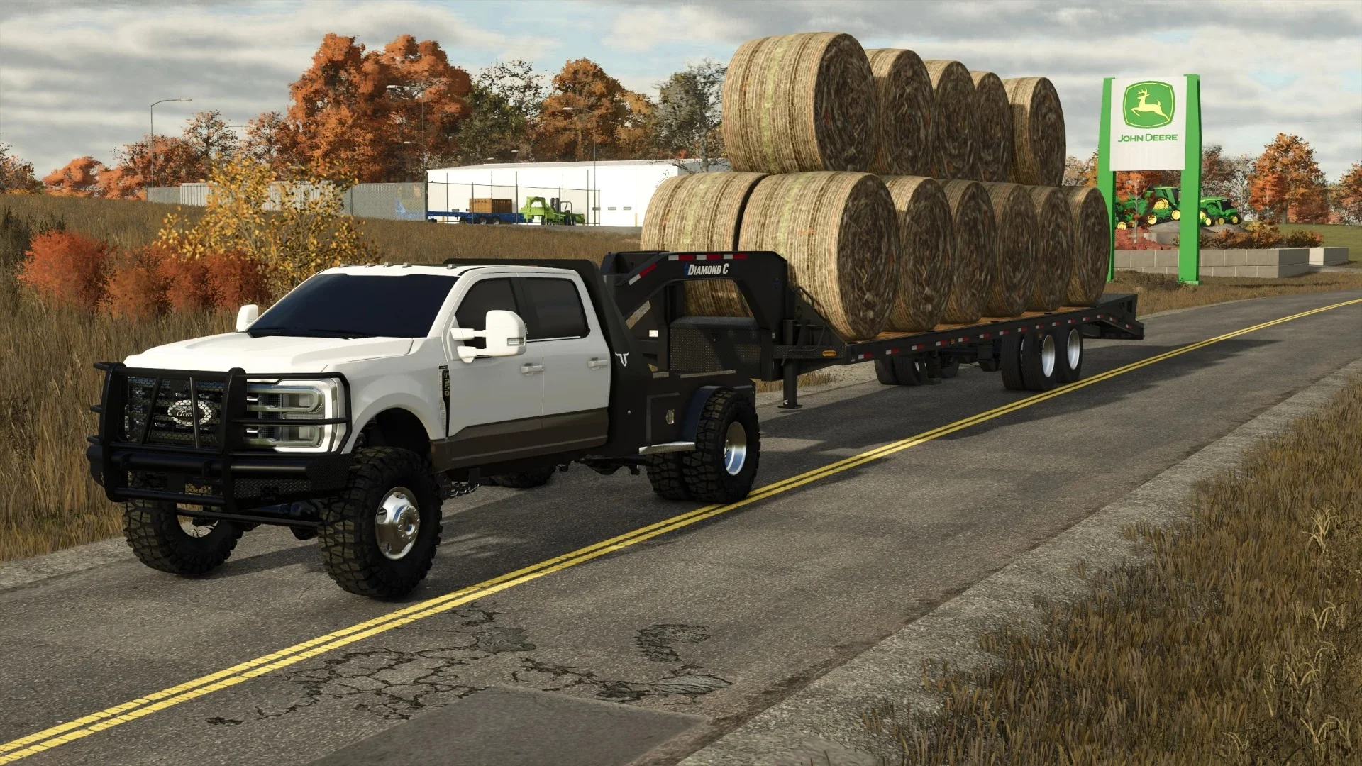 FS25 Diamond C FMAX210 v1.0 Trailers Mod FS25 Mod Free Download