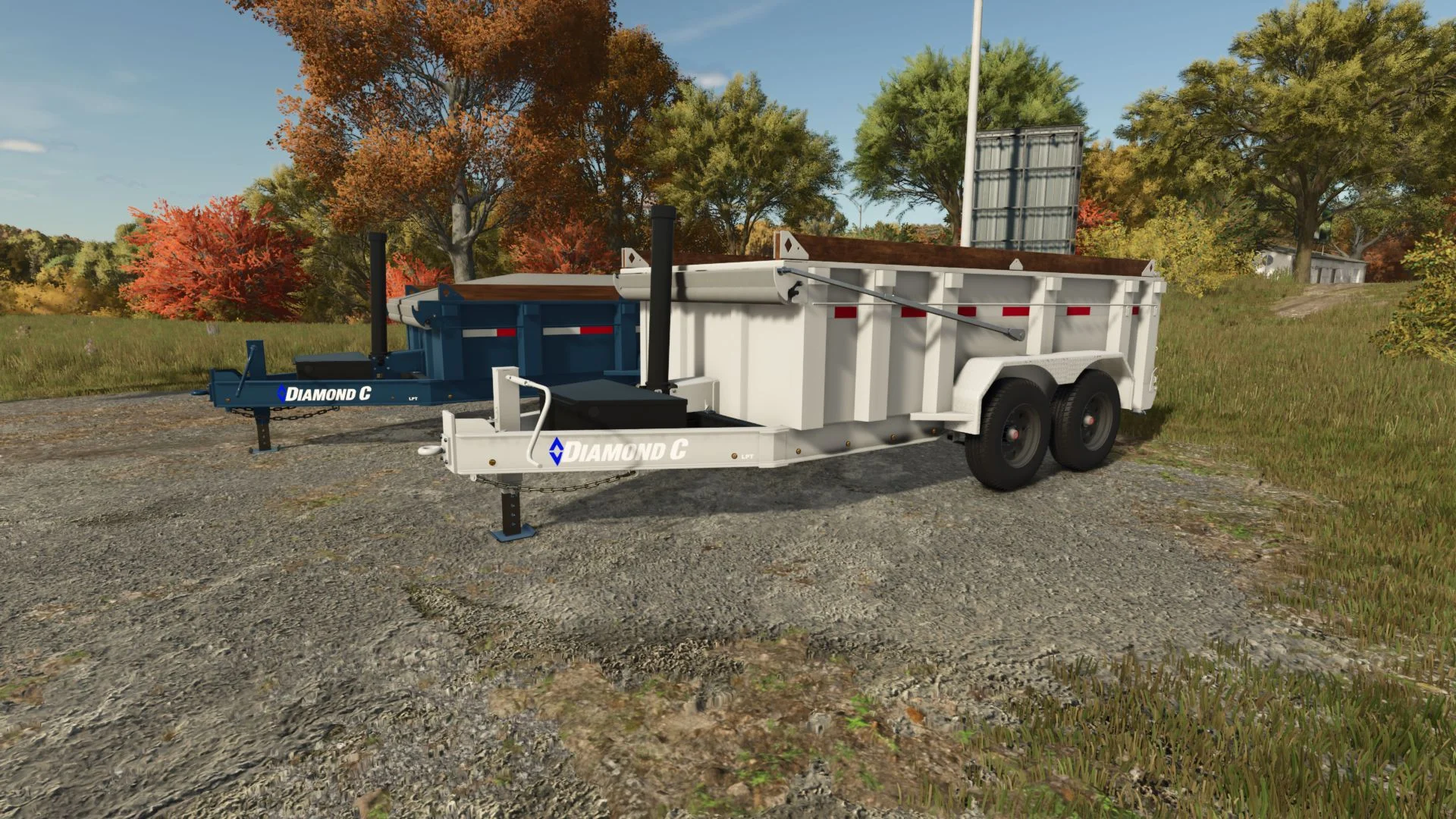 FS25 Diamond C LPT V1.2 Trailers Mod FS25 Mod Free Download