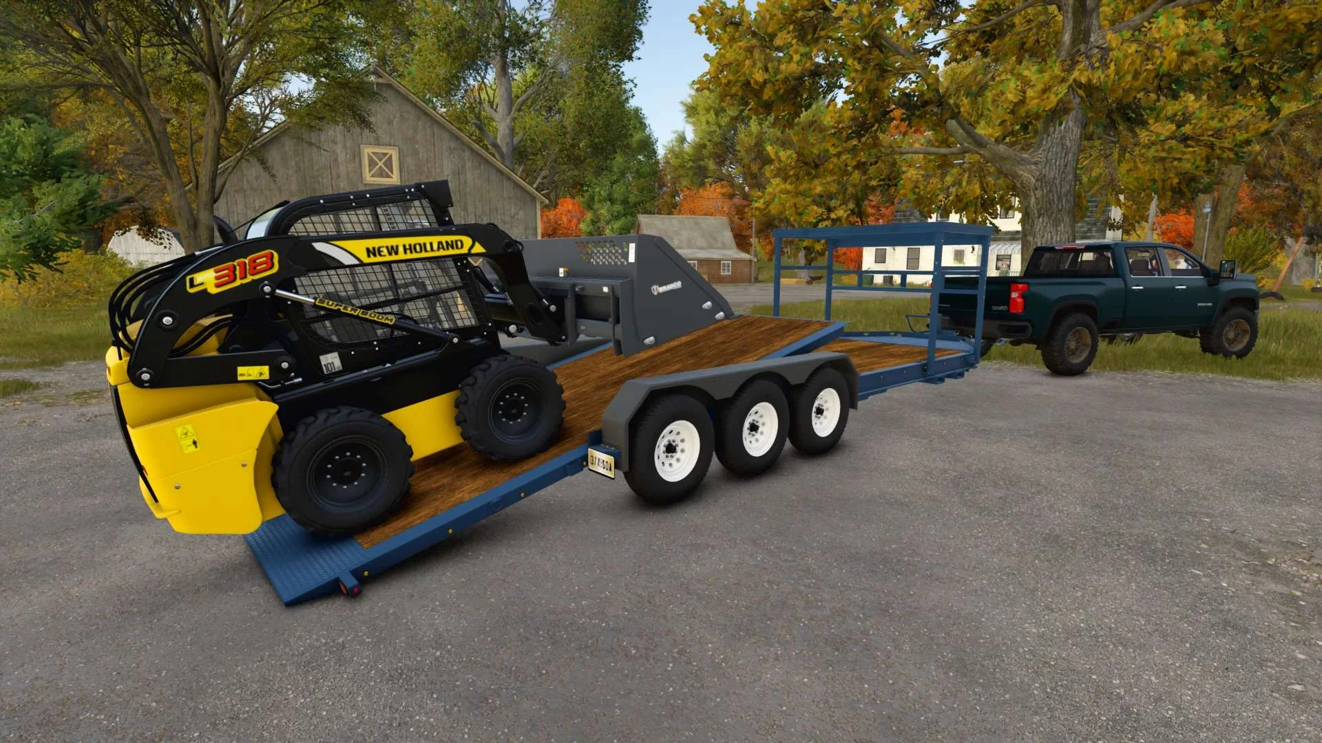 FS25 Diamond CT Tiltdeck v1.0 Trailers Mod FS25 Mod Free Download