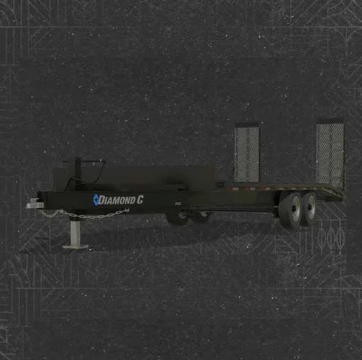 FS25 DiamondC Deck over Trailer v1.0 Trailers Mod FS25 Mod Free Download
