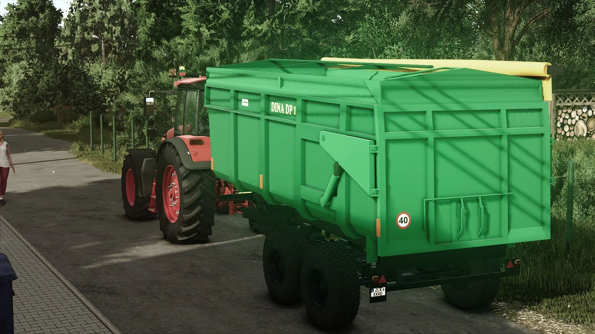 FS25 Dinapolis dp 14 V1.0 Trailers Mod FS25 Mod Free Download
