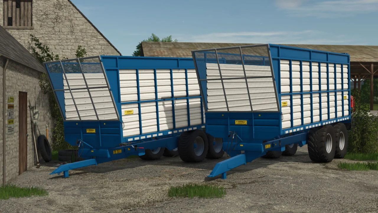 FS25 Donnelly Trailer Pack V1.0 Trailers Mod FS25 Mod Free Download