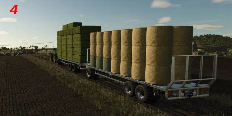 FS25 DPW1800 Autoload Balen TH01 V1.0.0.1 Trailers Mod FS25 Mod Free Download