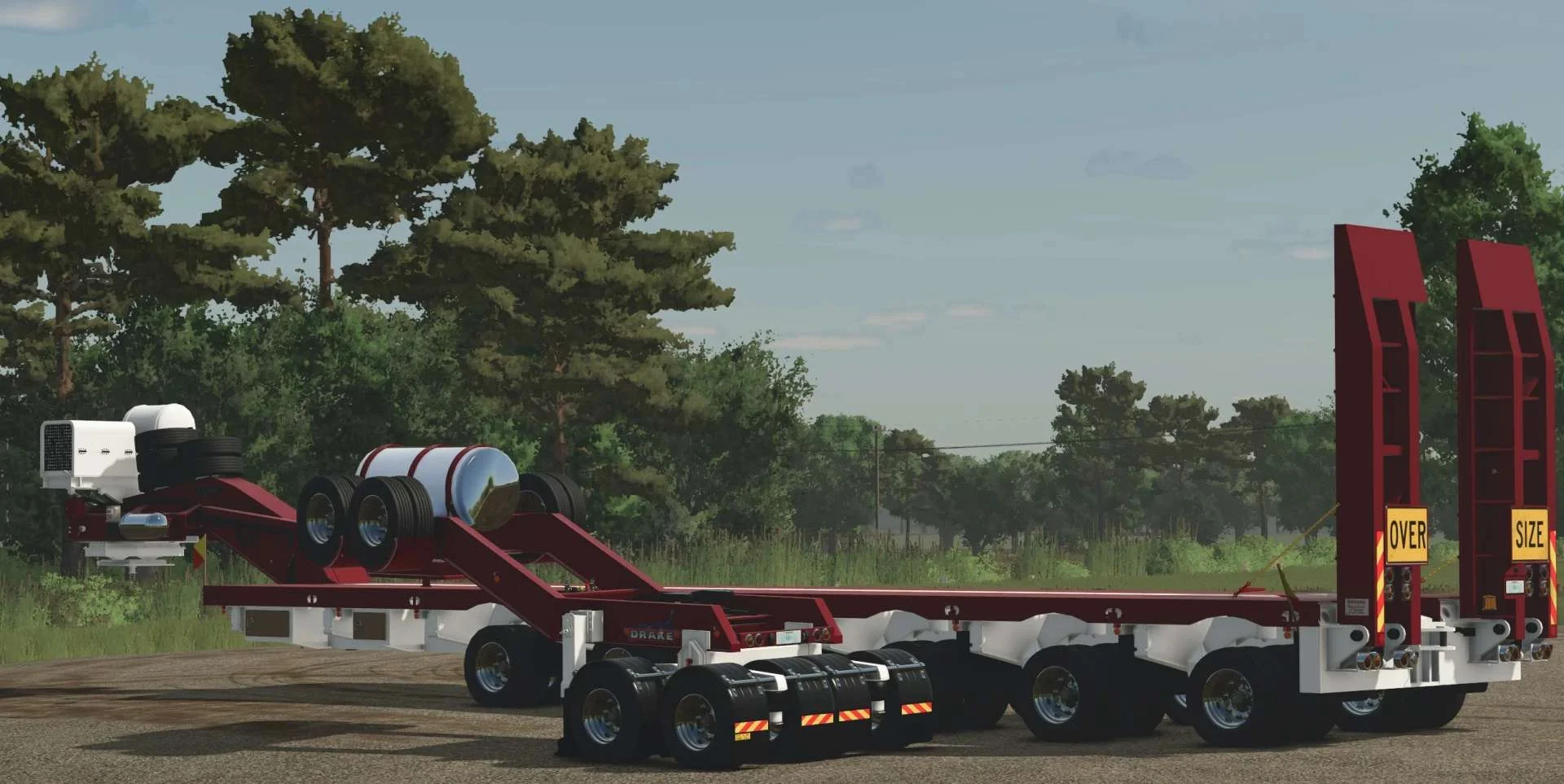 FS25 Drake Dolly and Platform Pack v1.0 Trailers Mod FS25 Mod Free Download