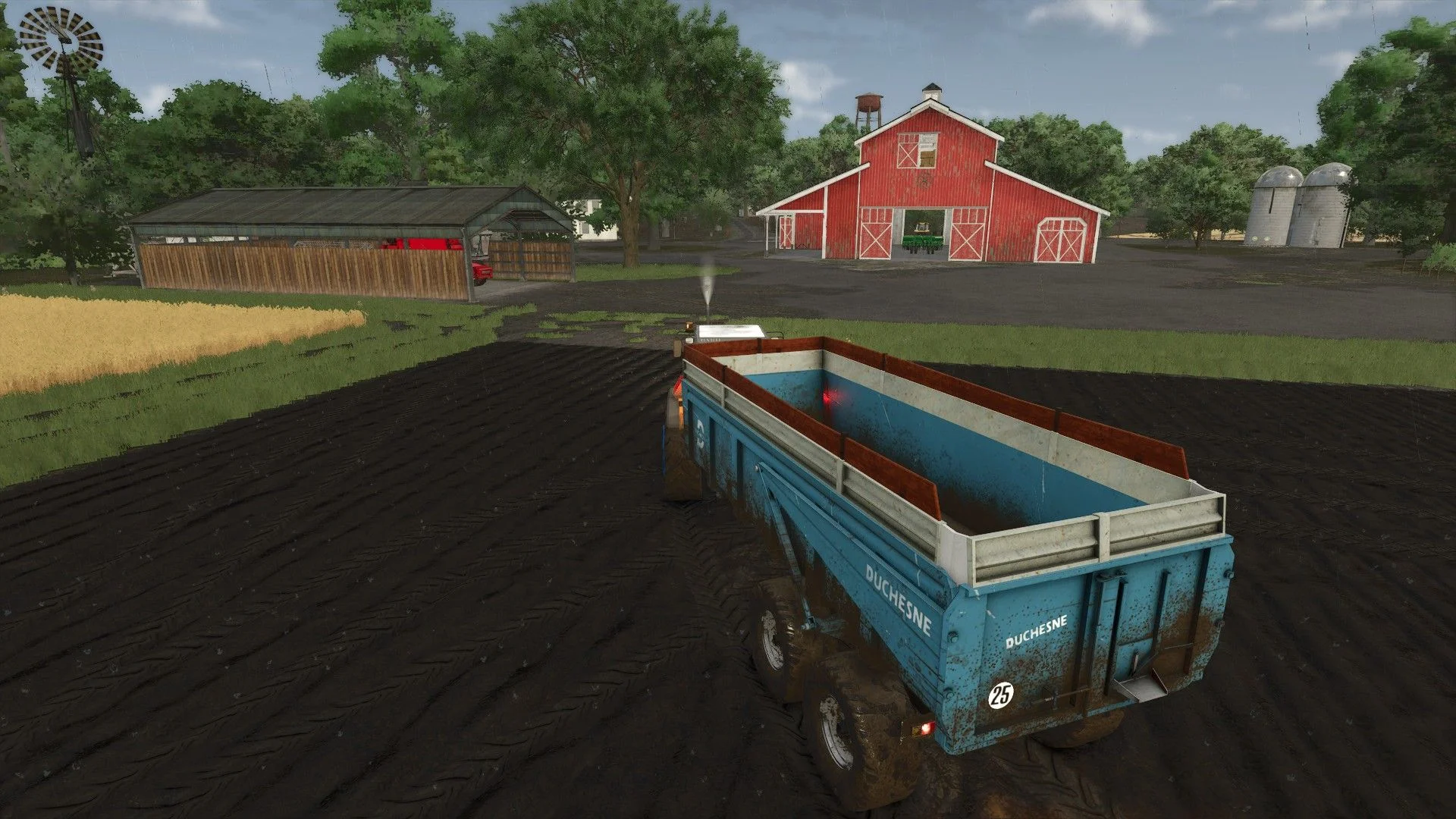 FS25 Duchesne 14T V1.1 Trailers Mod FS25 Mod Free Download