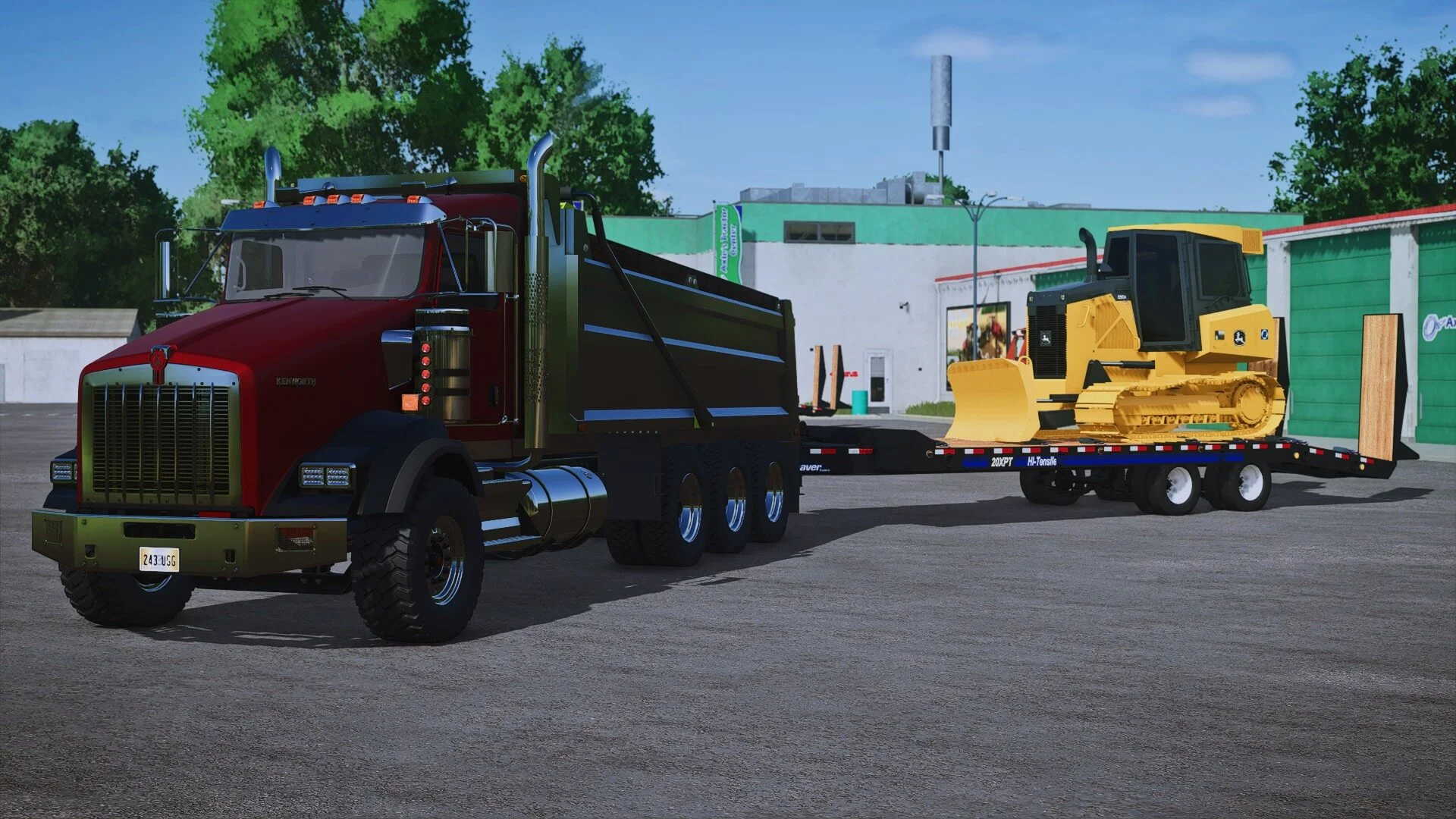 FS25 Eager Beaver 20XPT V1.0 Trailers Mod FS25 Mod Free Download