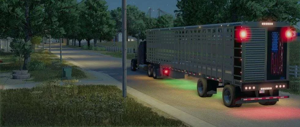 FS25 EBY Animal Transport Trailer v1.0 Trailers Mod FS25 Mod Free Download