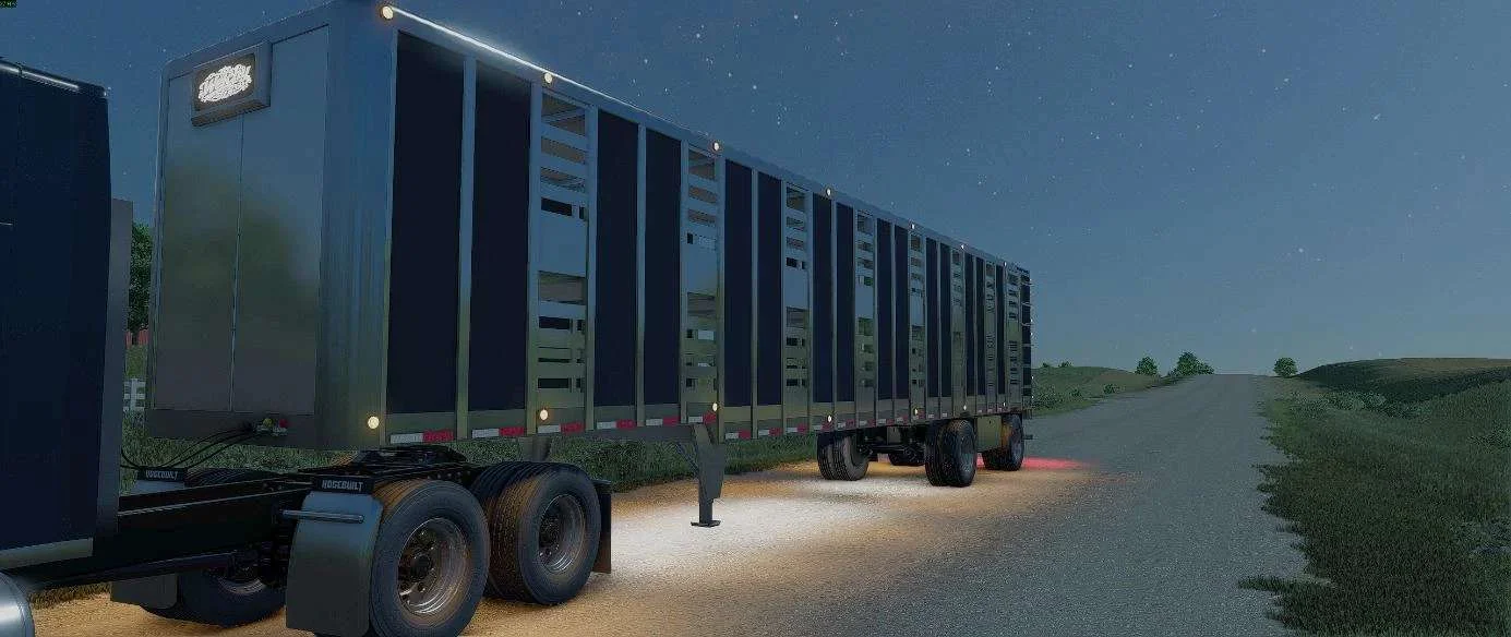 FS25 EBY Hog Trailer v1.0 Trailers Mod FS25 Mod Free Download