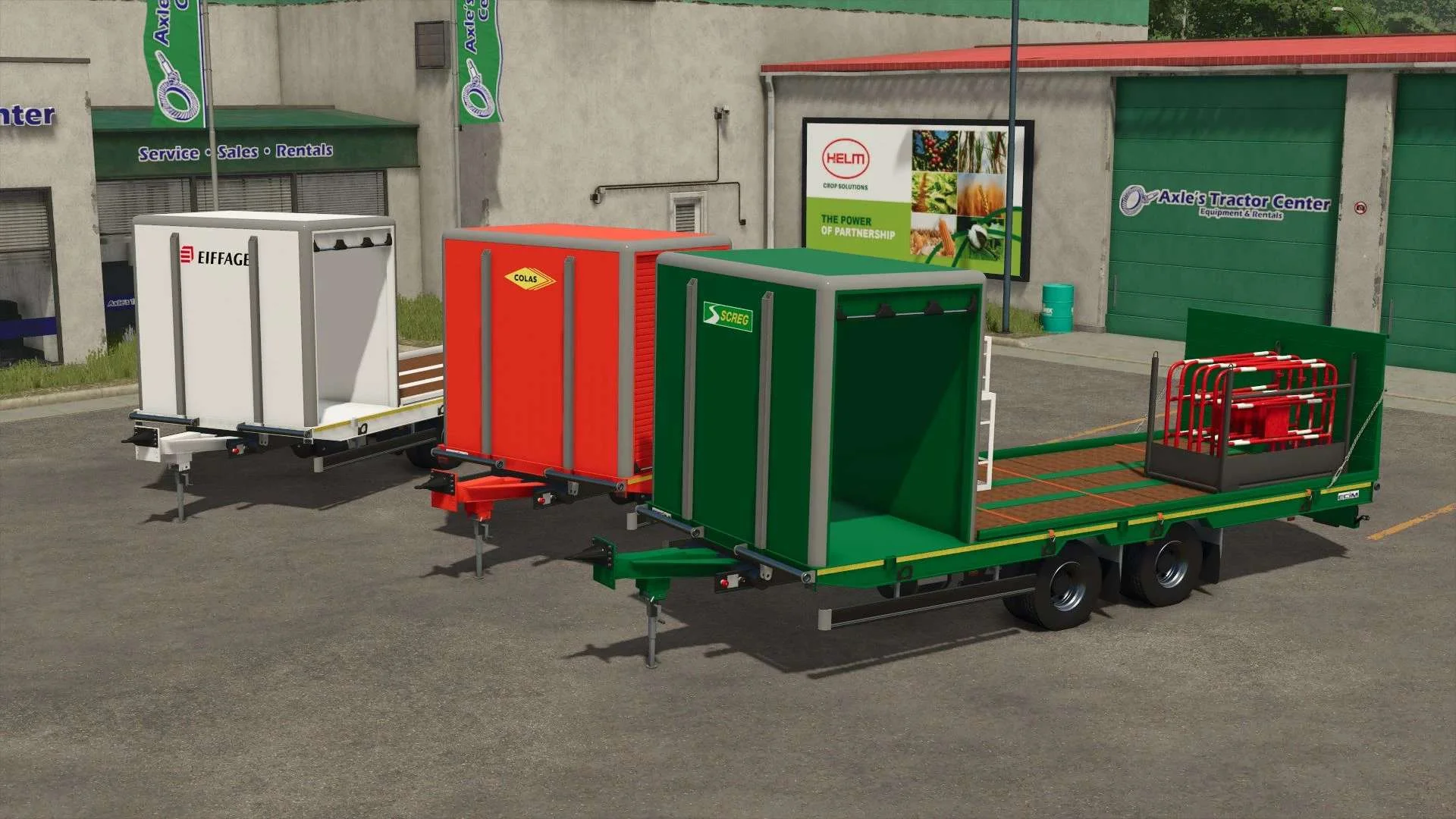 FS25 ECIM public works trailer v1.0 Trailers Mod FS25 Mod Free Download