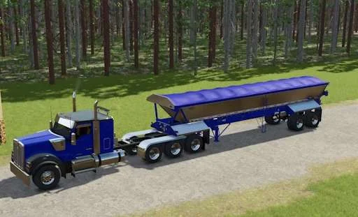 FS25 Etnyre Live bottom trailer v1.0 Trailers Mod FS25 Mod Free Download