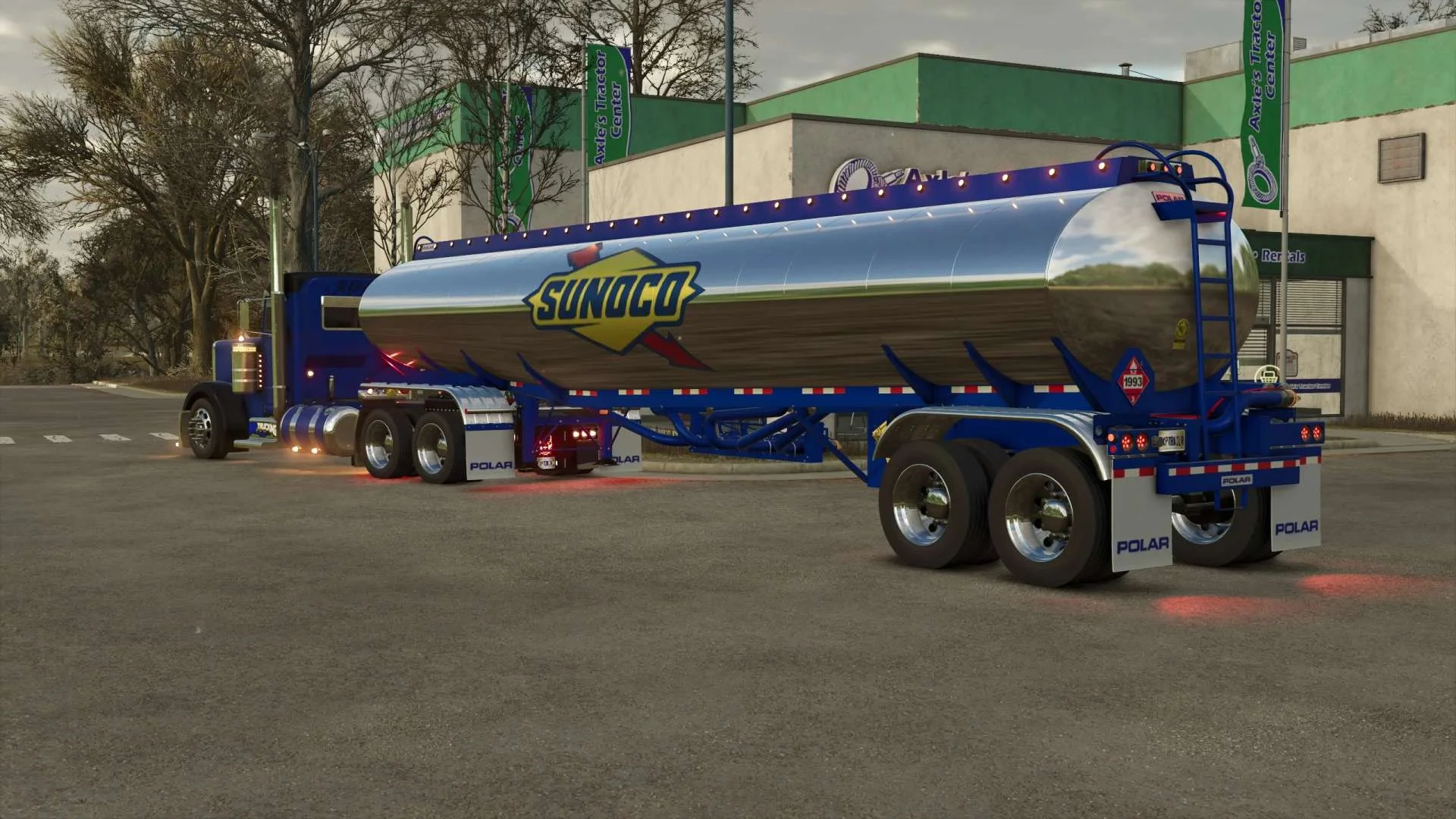FS25 EXP25 POLAR FUEL TANKER v1.0 Trailers Mod FS25 Mod Free Download