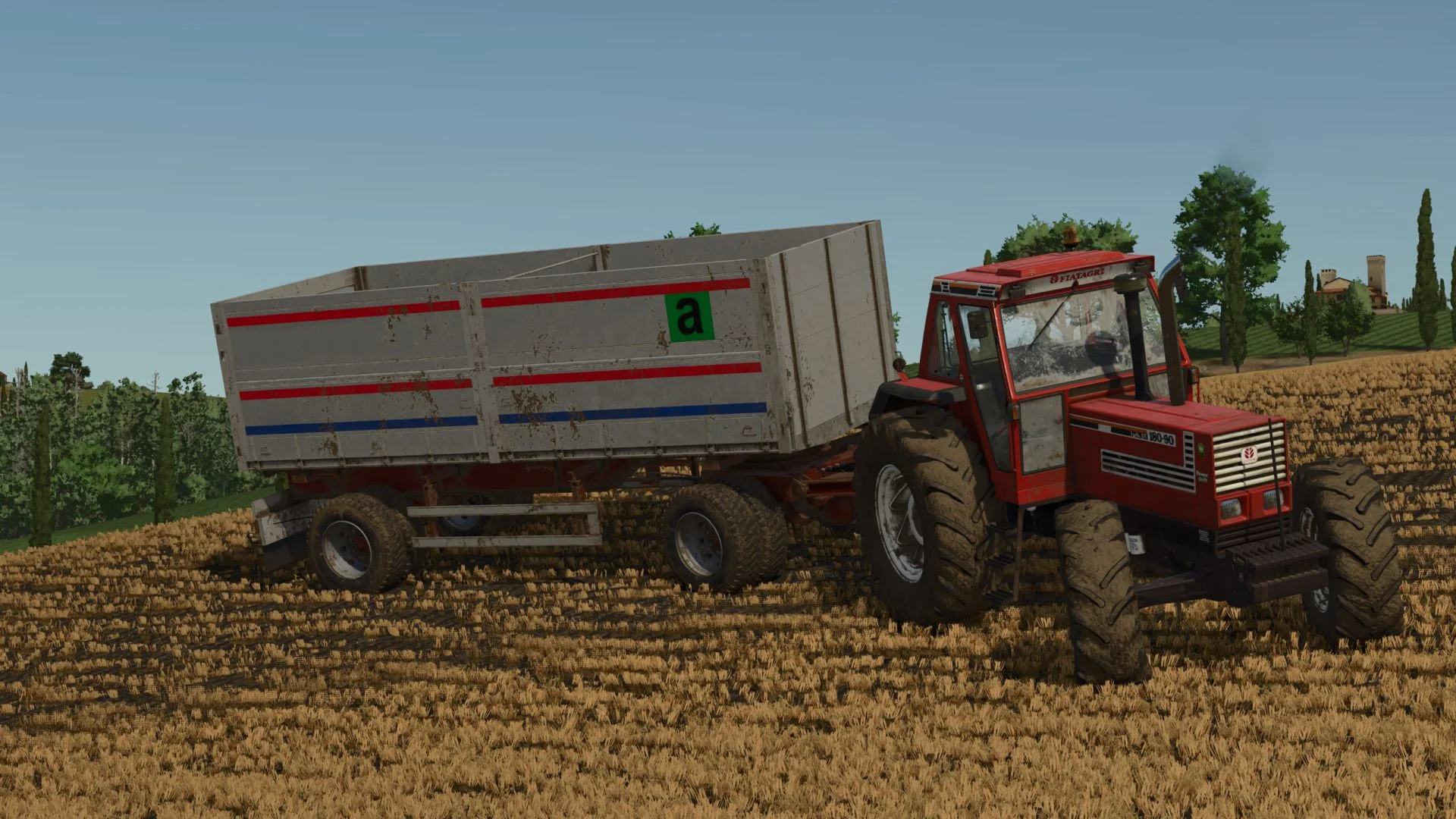 FS25 Fabbri 2AX V1.0 Trailers Mod FS25 Mod Free Download