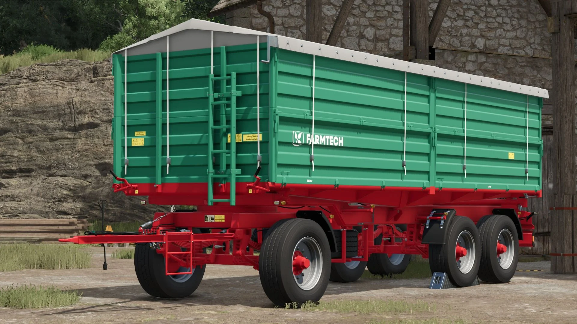 FS25 Farmtech DDK 2400 Mega-Pack V1.1 Trailers Mod FS25 Mod Free Download