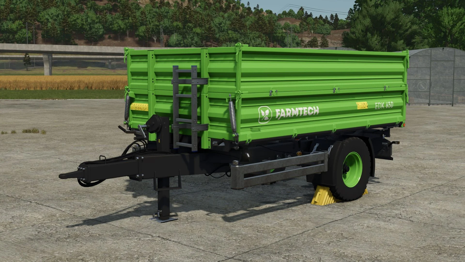FS25 Farmtech Edk 650 50.000l V1.0 Trailers Mod FS25 Mod Free Download