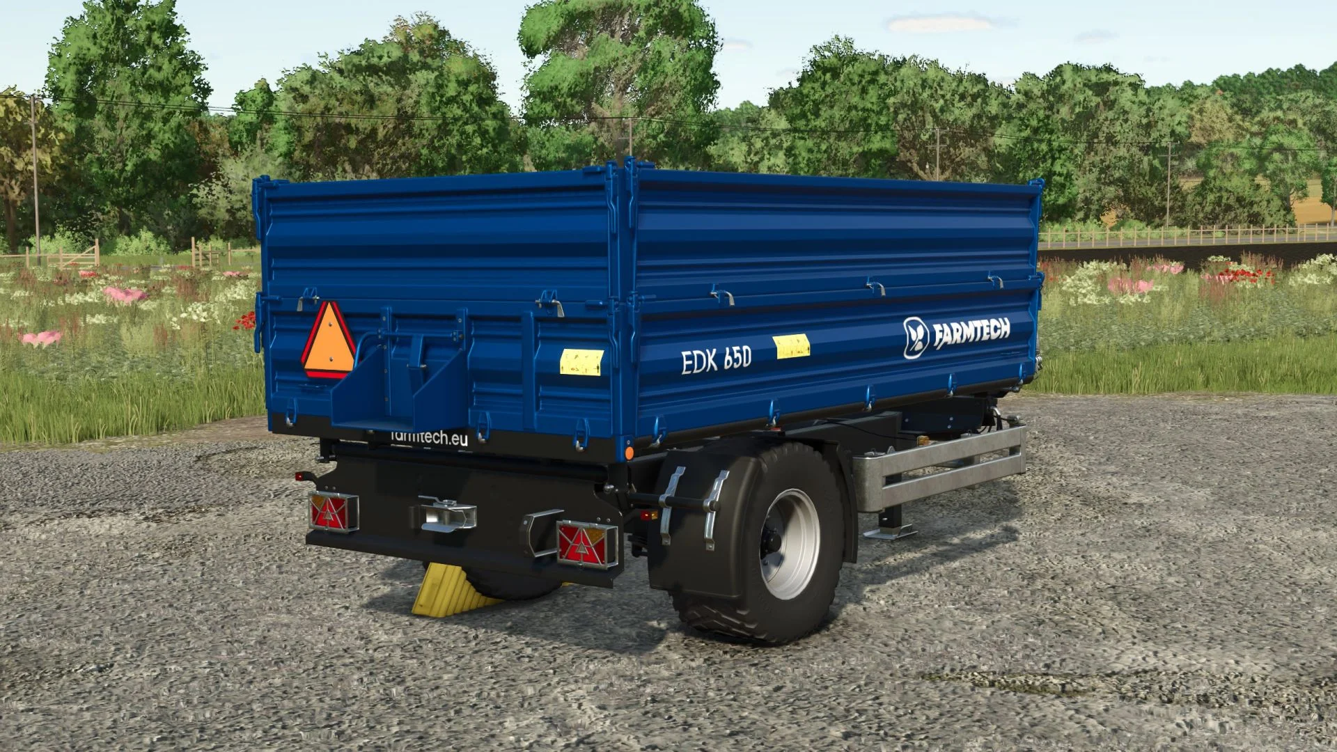 FS25 Farmtech EDK650 80.000L v1.0 Trailers Mod FS25 Mod Free Download