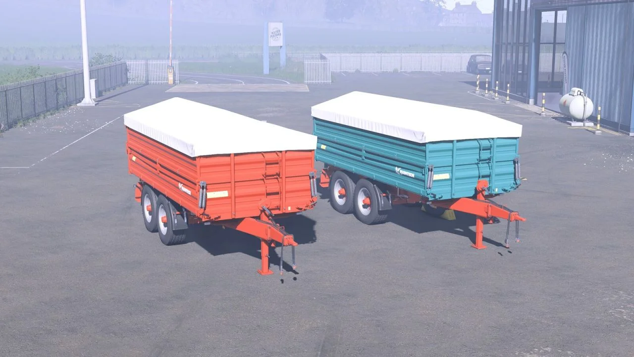 FS25 Farmtech TDK 1600 V1.0 Trailers Mod FS25 Mod Free Download