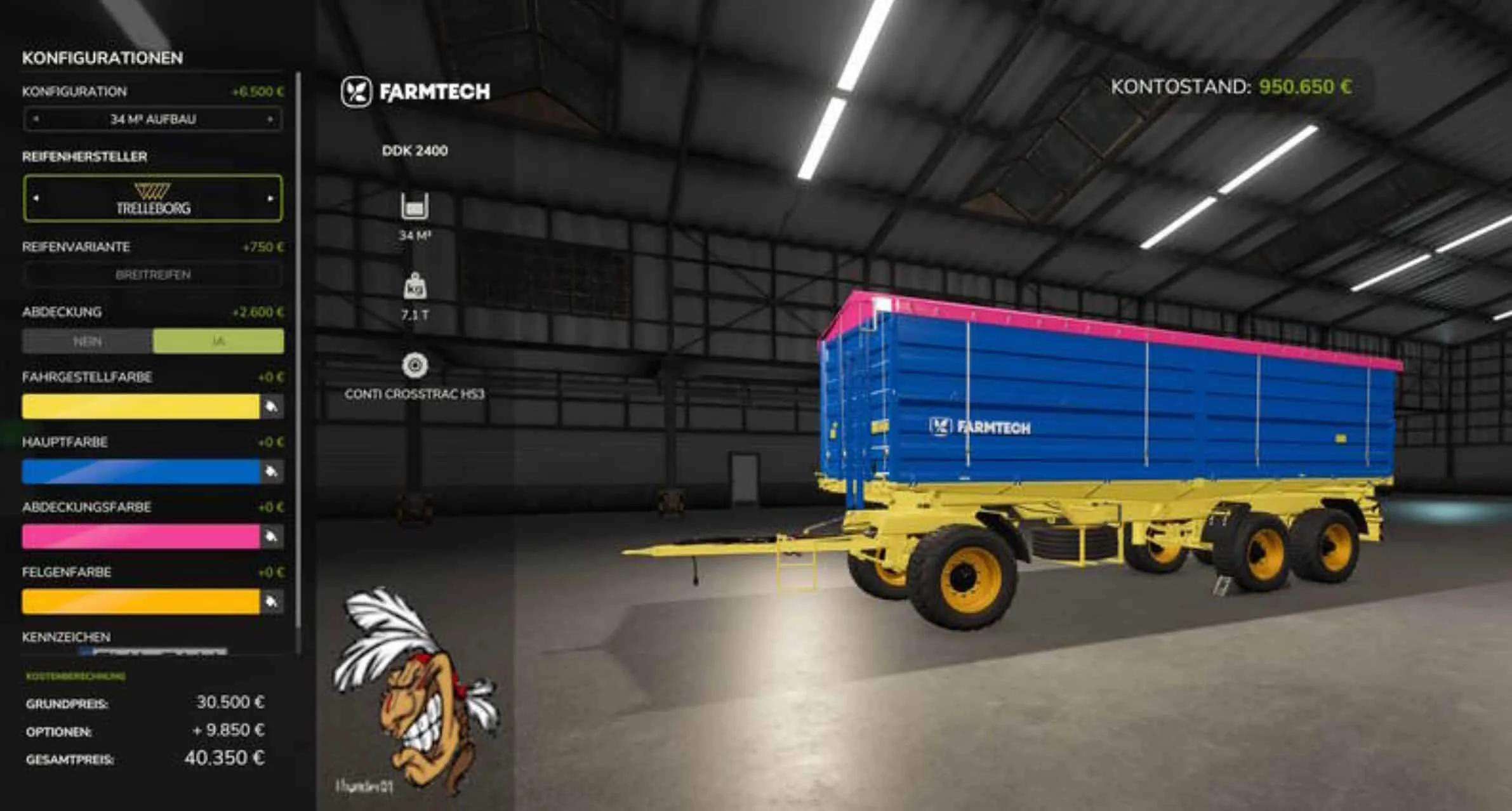 FS25 Farmtech Th01 v1.0 Trailers Mod FS25 Mod Free Download