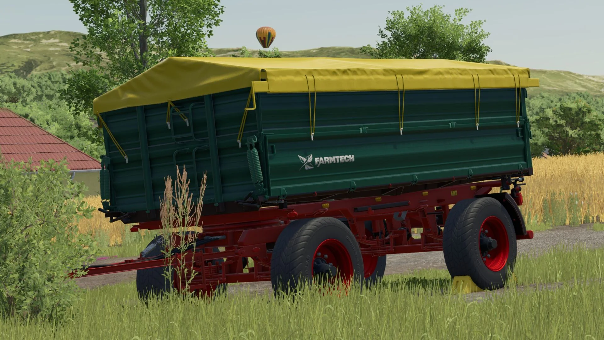 FS25 FARMTECH ZDK 1100 V1.0 Trailers Mod FS25 Mod Free Download