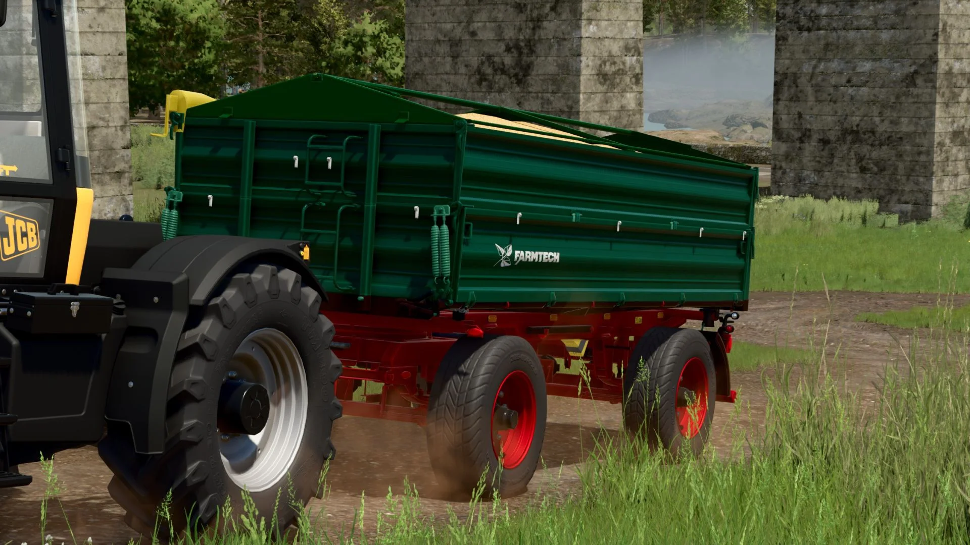 FS25 Farmtech ZDK 1100 V1.2 Trailers Mod FS25 Mod Free Download