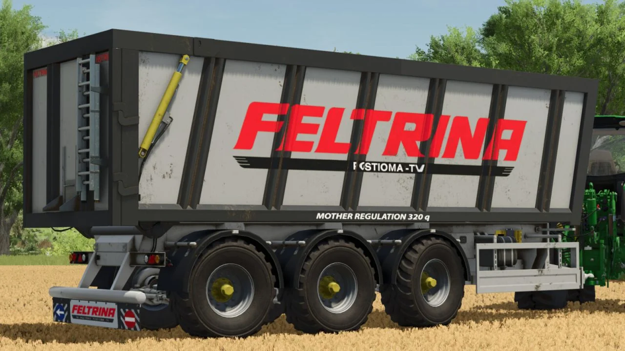 FS25 Feltrina Dumper MR3A V1.0.1 Trailers Mod FS25 Mod Free Download