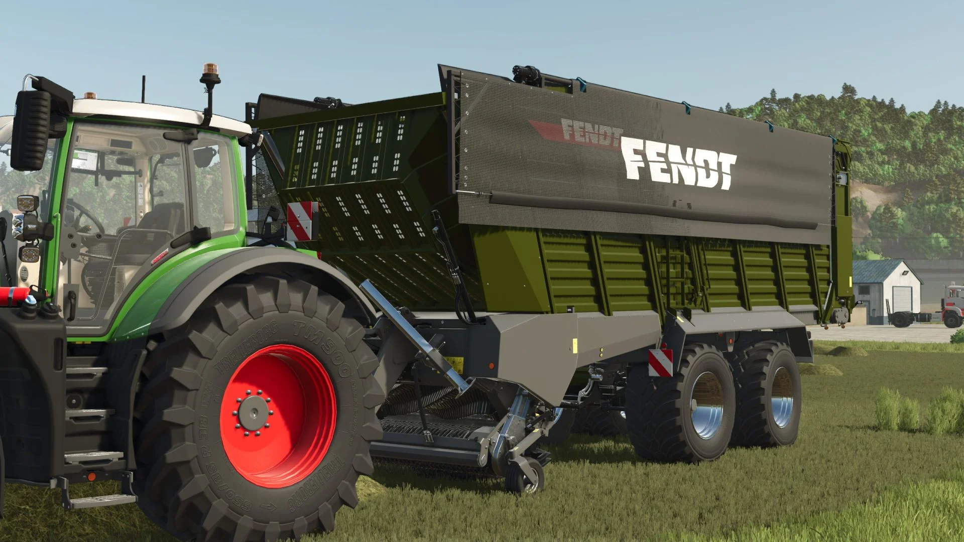 FS25 Fendt Fendt Tigo 75VR (75k | Color Choice | MultiFruit/Bulk) v1.0 Trailers Mod FS25 Mod Free Download