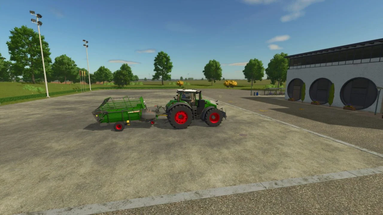 FS25 Fendt Tigo 35ST V1.0 Trailers Mod FS25 Mod Free Download
