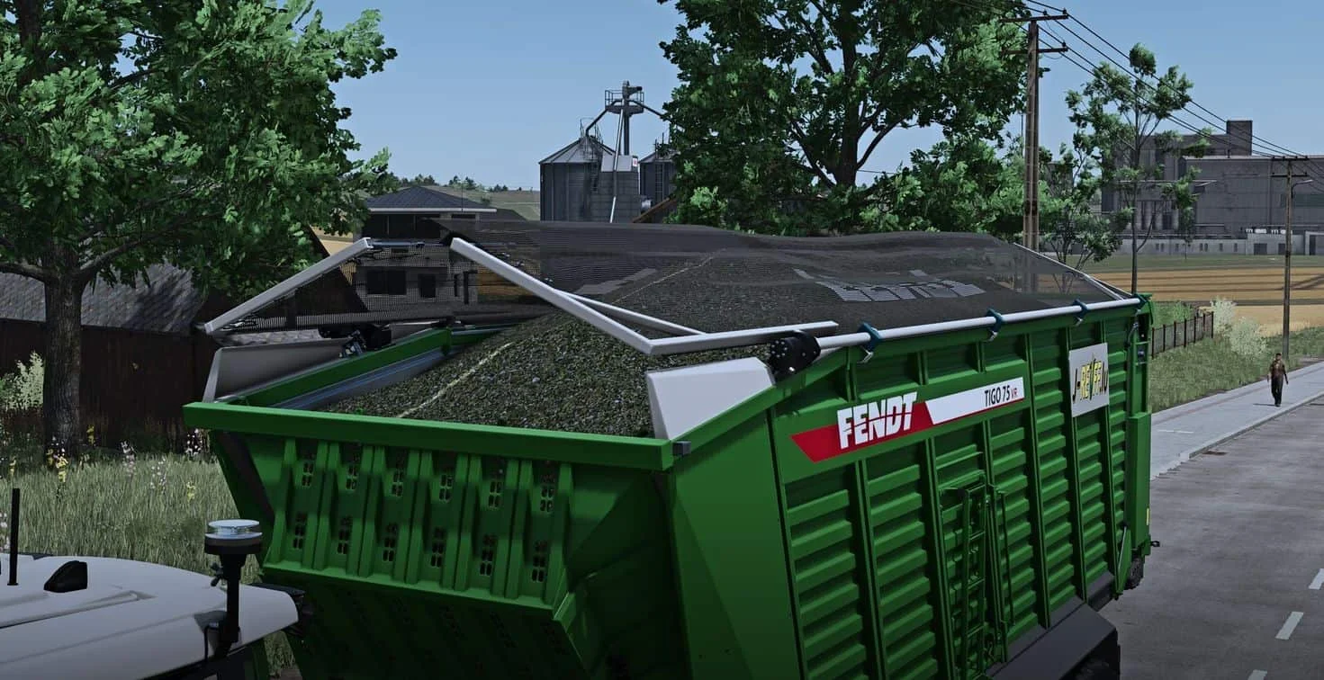 FS25 Fendt Tigo VR+ v1.0 Trailers Mod FS25 Mod Free Download