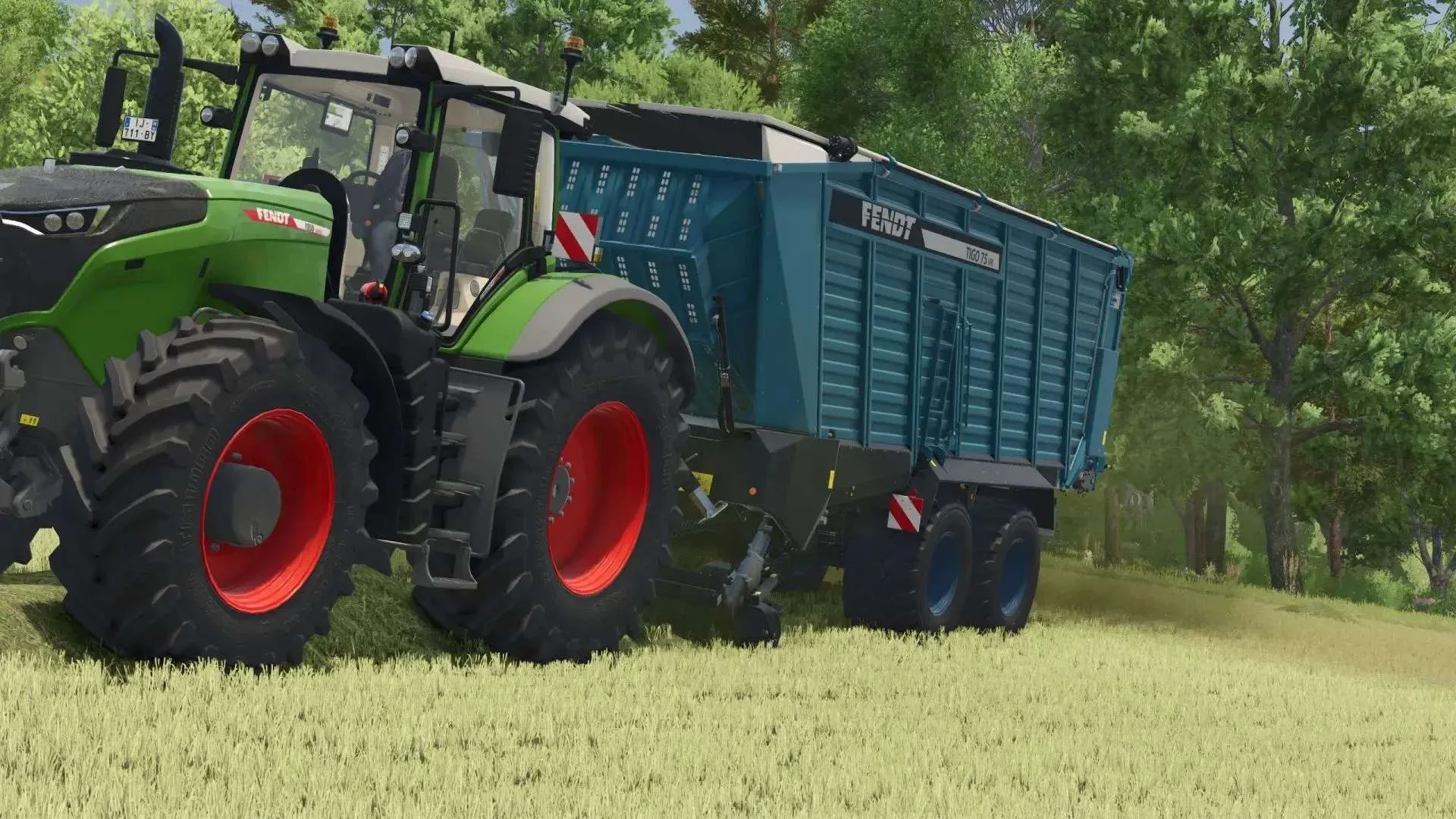 FS25 Fendt Tigo75VR v1.0.0.4 Trailers Mod FS25 Mod Free Download