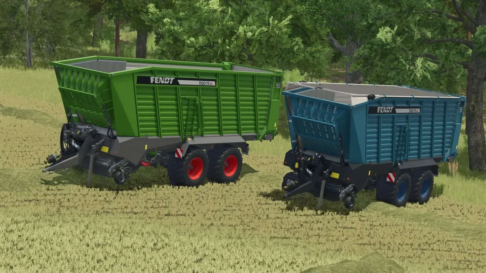 FS25 Fendt Tigo75VR v1.0.0.5 Trailers Mod FS25 Mod Free Download