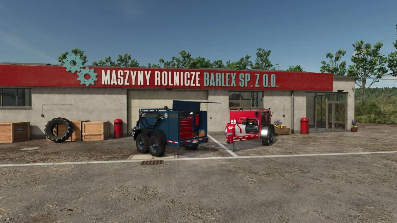 FS25 Field Service Trailer V1.0 Trailers Mod FS25 Mod Free Download