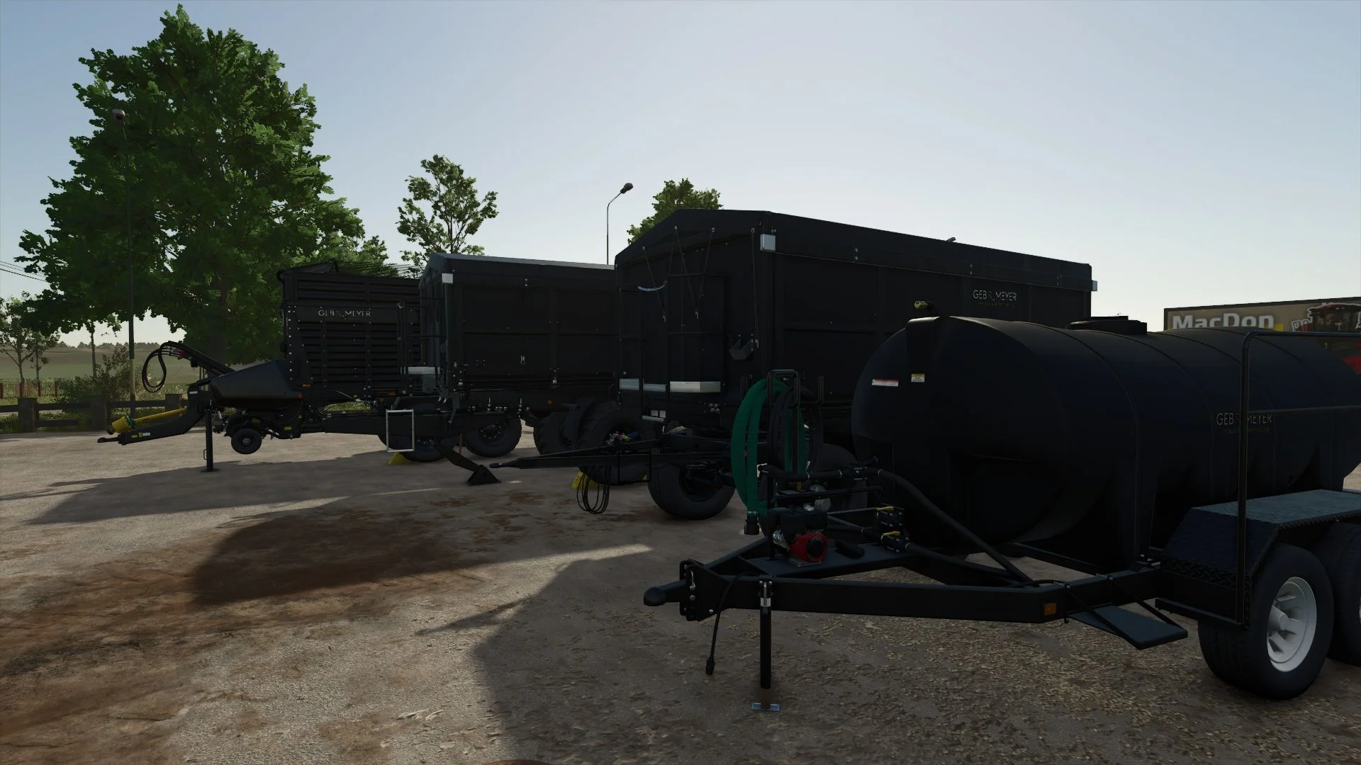 FS25 Flex trailer Gebr.Meyer V1.0 Trailers Mod FS25 Mod Free Download