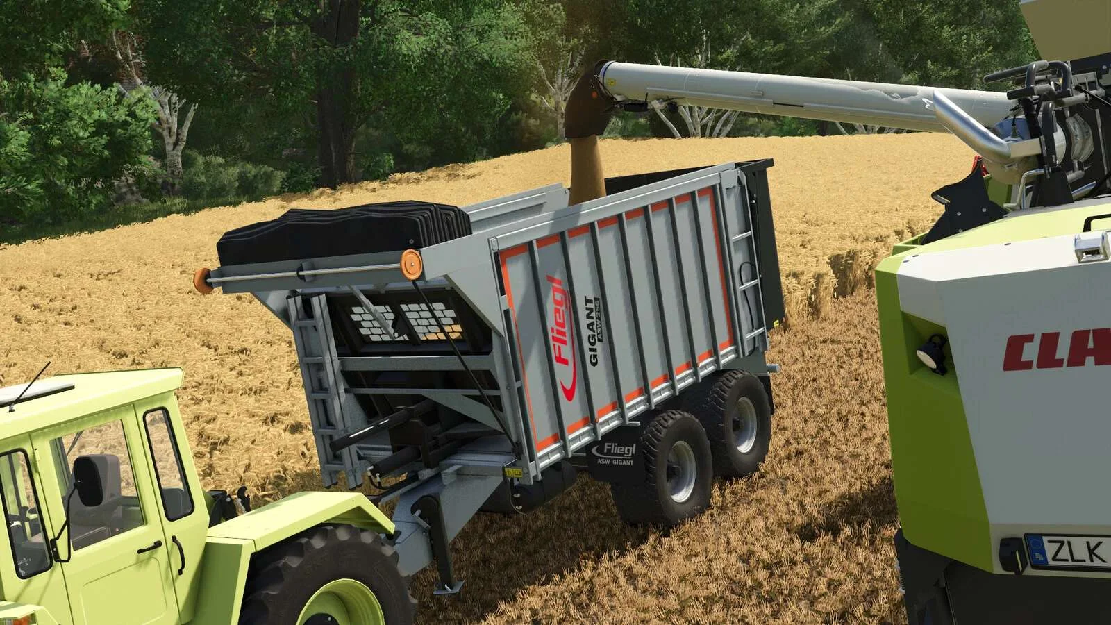 FS25 Fliegl ASW 256 v1.0 Trailers Mod FS25 Mod Free Download