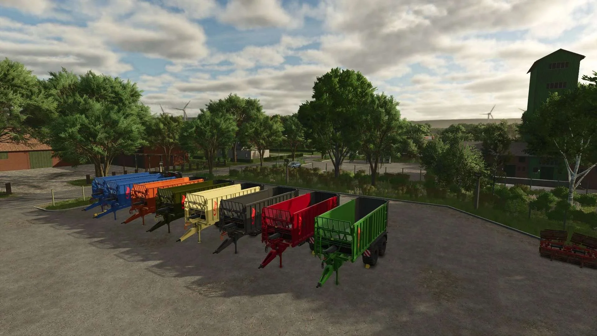 FS25 Fliegl ASW 271 v1.1 Trailers Mod FS25 Mod Free Download