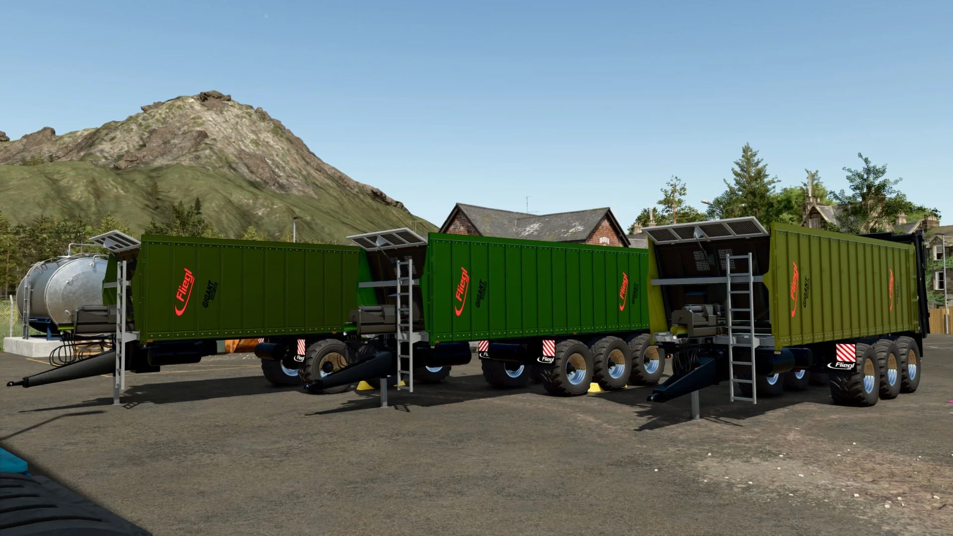 FS25 Fliegl ASW 288 V1.0 Trailers Mod FS25 Mod Free Download