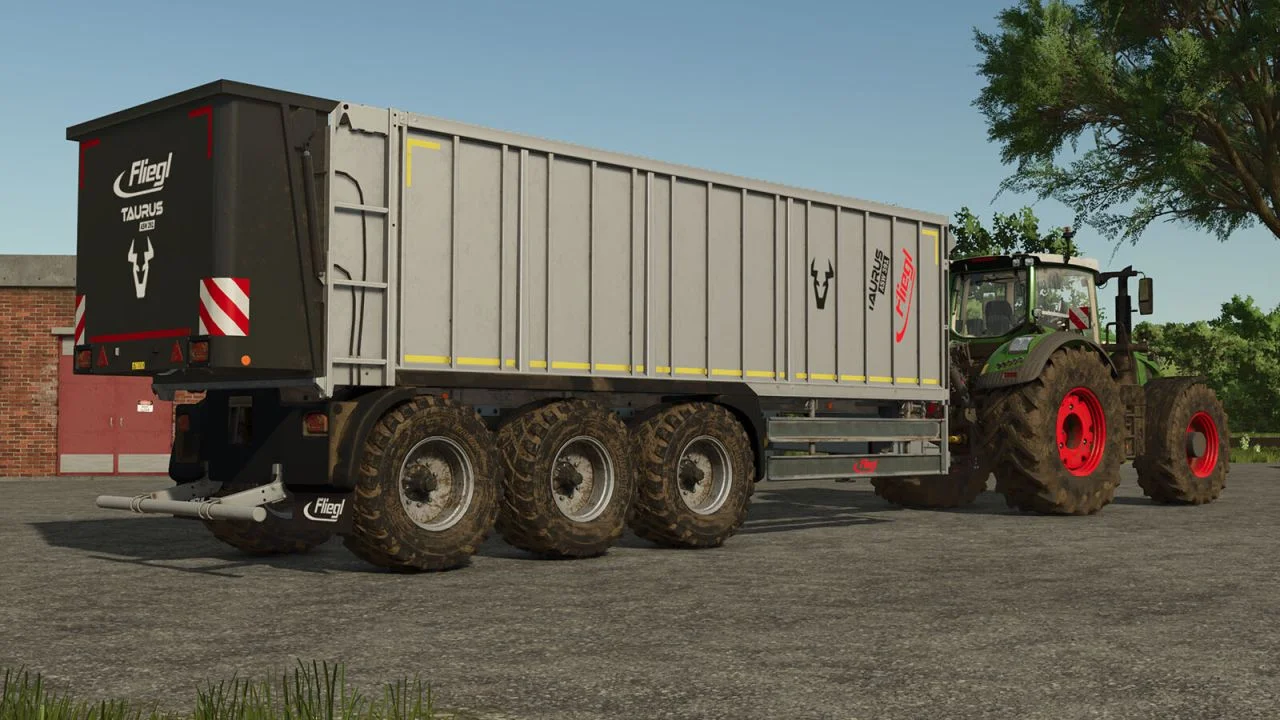 FS25 Fliegl ASW 391 V1.0 Trailers Mod FS25 Mod Free Download