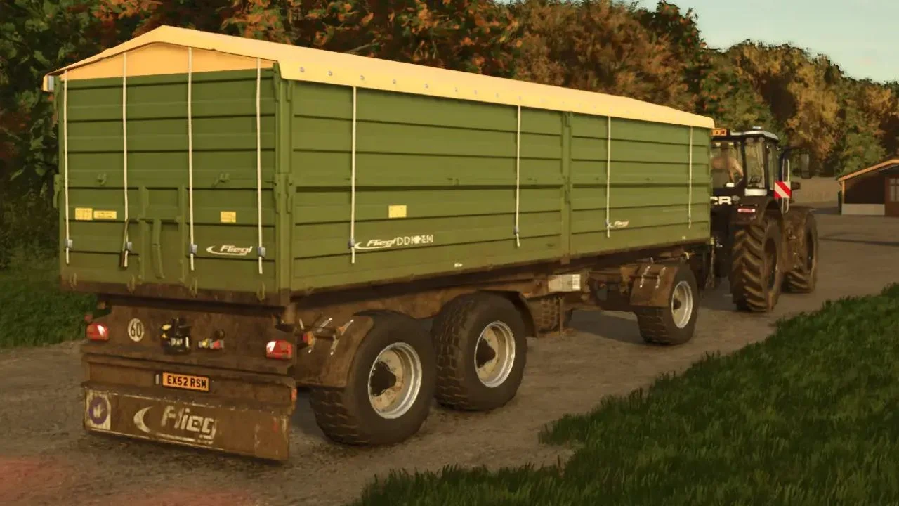 FS25 Fliegl DDK 240 V1.0.0.1 Trailers Mod FS25 Mod Free Download