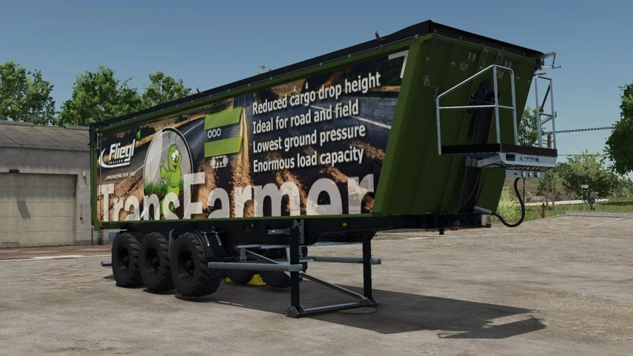 FS25 Fliegl DHKA 390 V1.0 Trailers Mod FS25 Mod Free Download