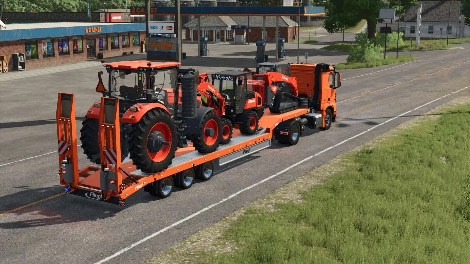 FS25 Fliegl SDS Lowloader Pack v1.0 Trailers Mod FS25 Mod Free Download