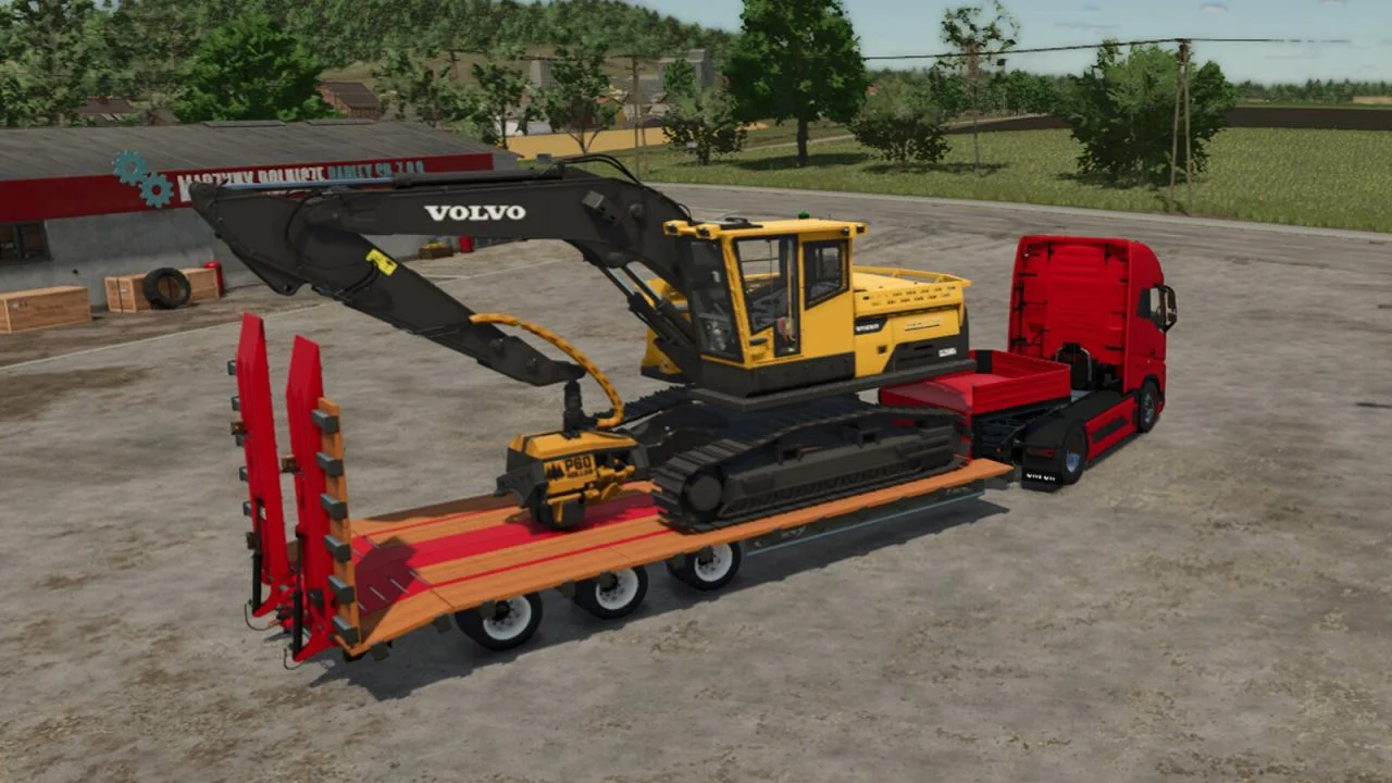 FS25 Fliegl SDS350J V1.0 Trailers Mod FS25 Mod Free Download
