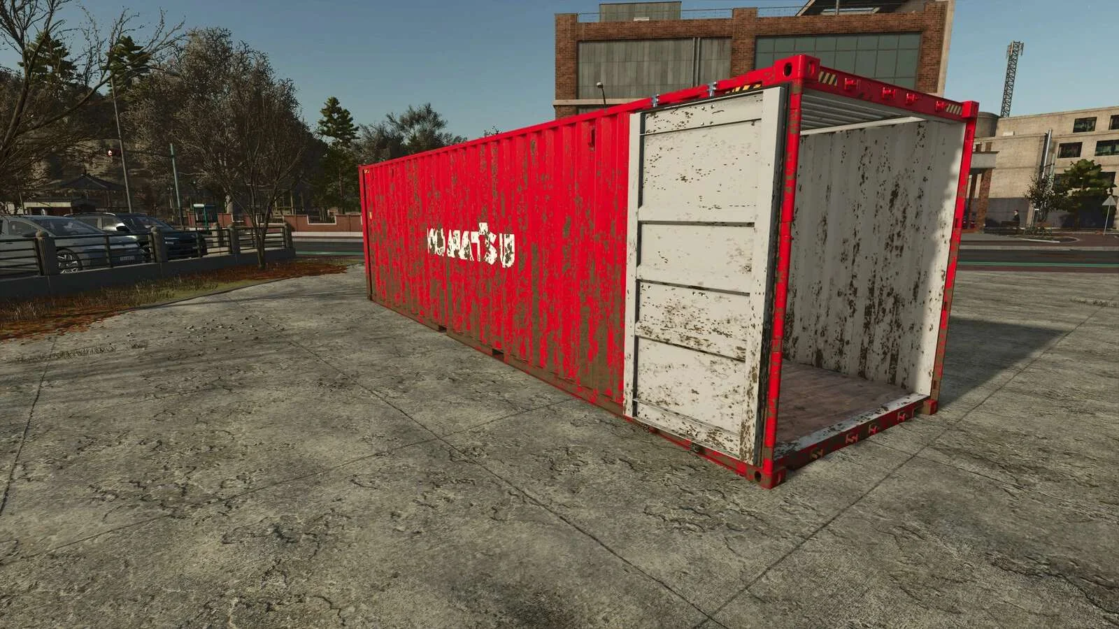 FS25 Fliegl Shipping Container Pack v1.0 Trailers Mod FS25 Mod Free Download