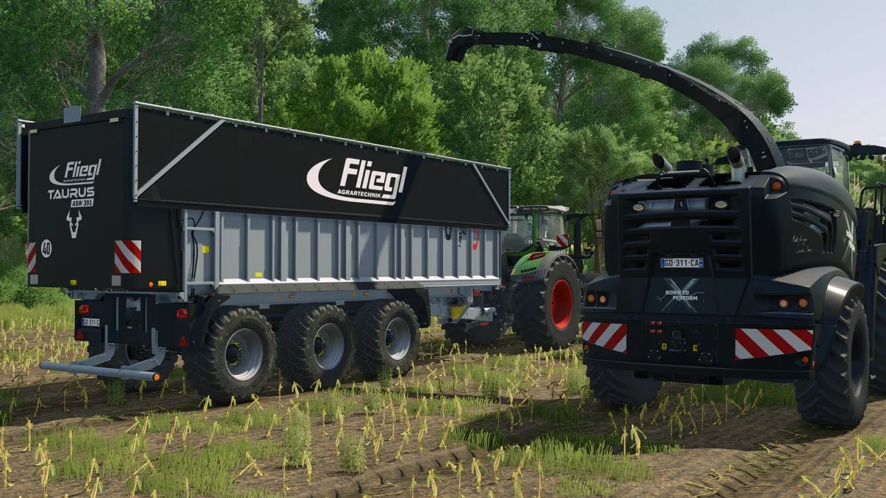 FS25 Fliegl Taurus Pack V1.0 Trailers Mod FS25 Mod Free Download