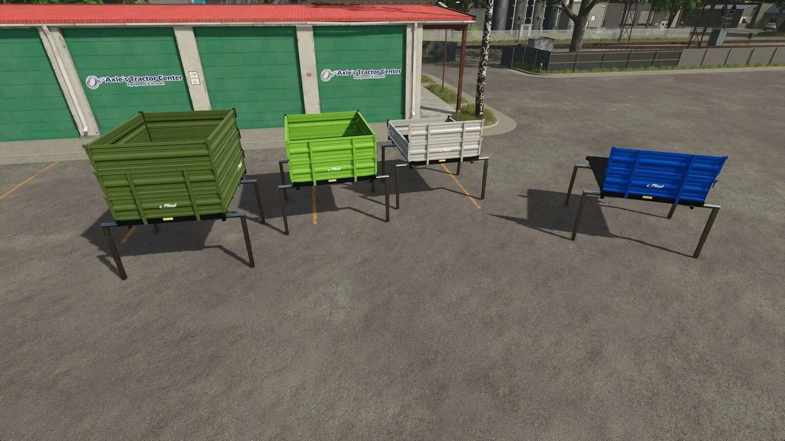 FS25 Fliegl TDK UNIMOG v1.0.0.1 Trailers Mod FS25 Mod Free Download