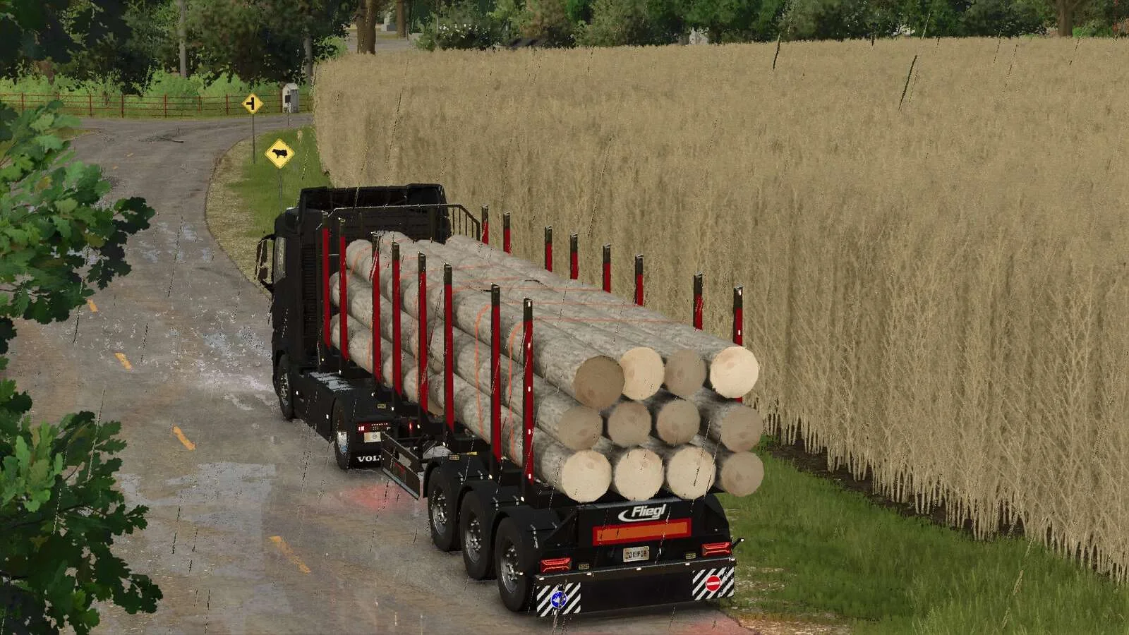 FS25 Fliegl Timber Runner Pack v1.0.0.3 Trailers Mod FS25 Mod Free Download
