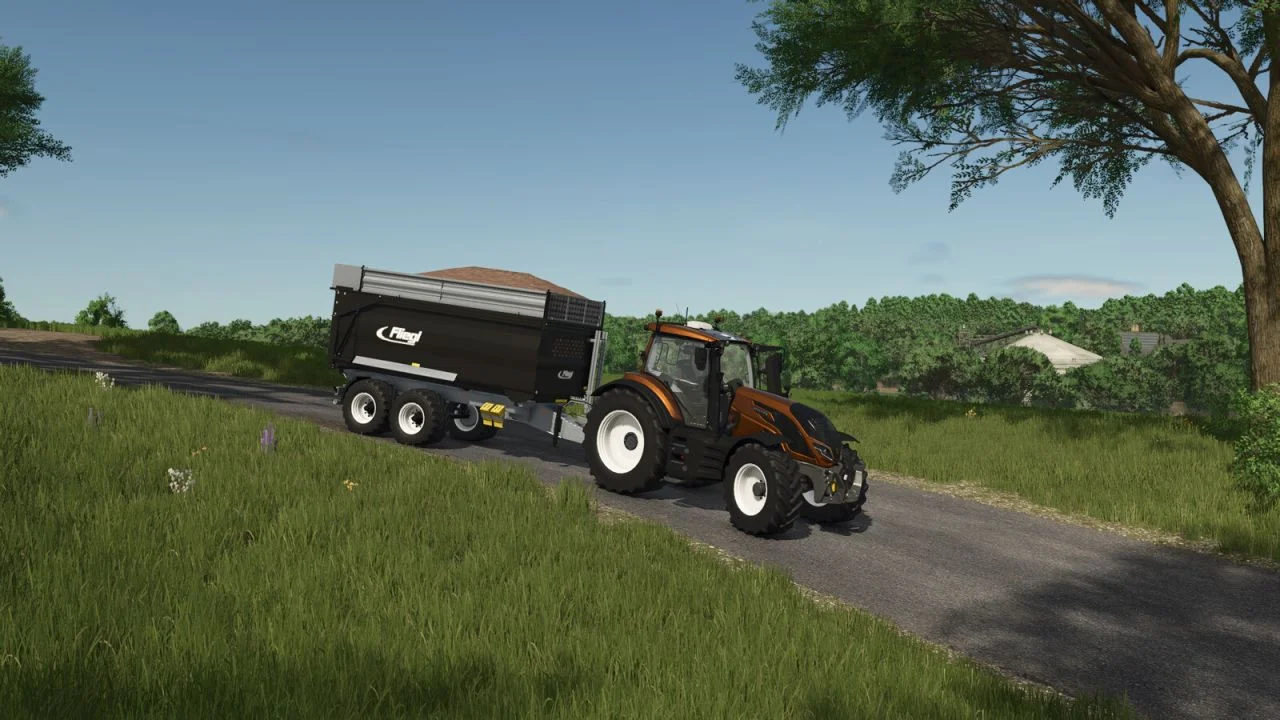 FS25 Fliegl TMK160 V1.0 Trailers Mod FS25 Mod Free Download