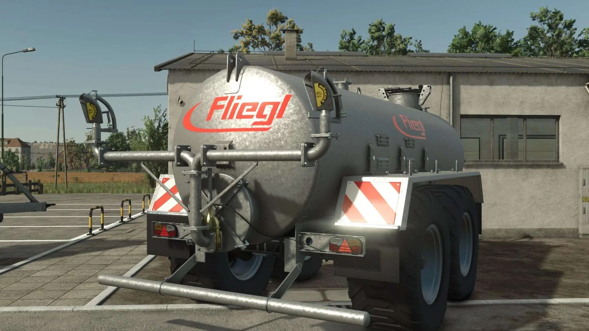 FS25 Fliegl VFW 14000 v1.0 Trailers Mod FS25 Mod Free Download