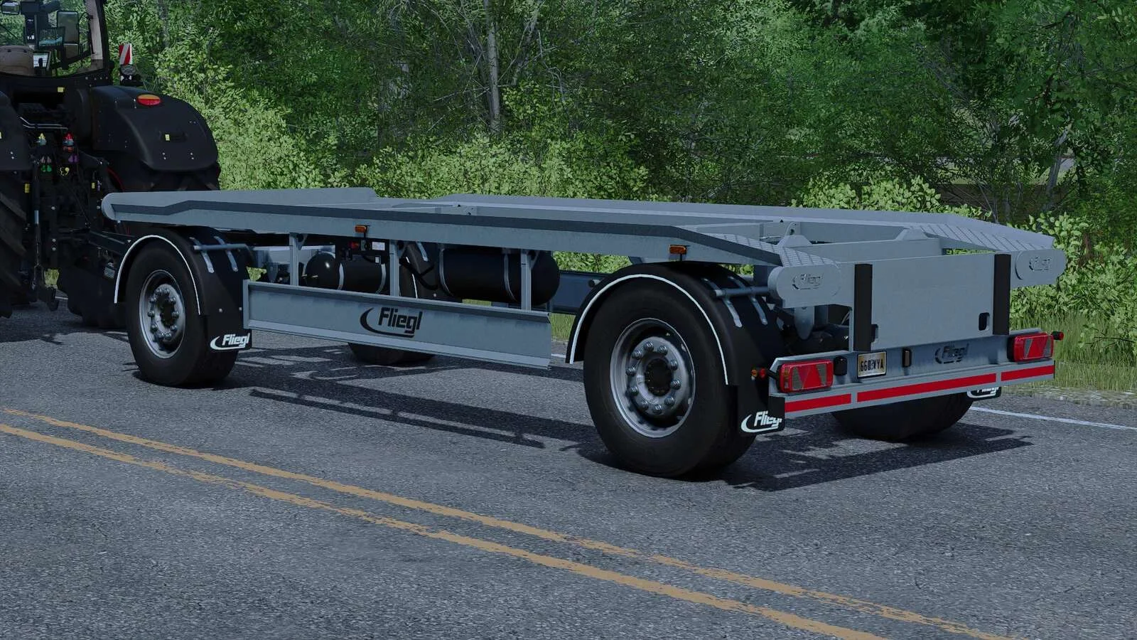 FS25 Fliegl ZPS 180 v1.0 Trailers Mod FS25 Mod Free Download